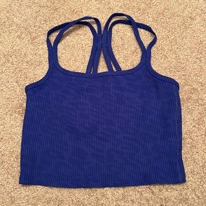 NWOT Carbon 38 XS Blue Tank